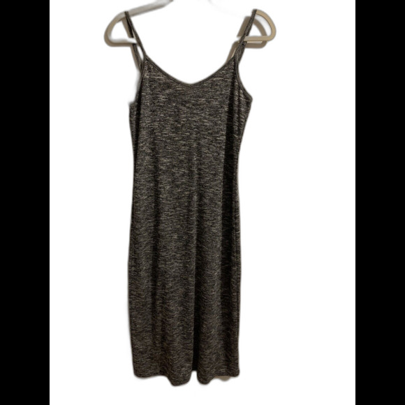 Gap Womens Convertible Strap Midi Dress Size Medium M Tank Bodycon Gray NWT - Picture 1 of 4